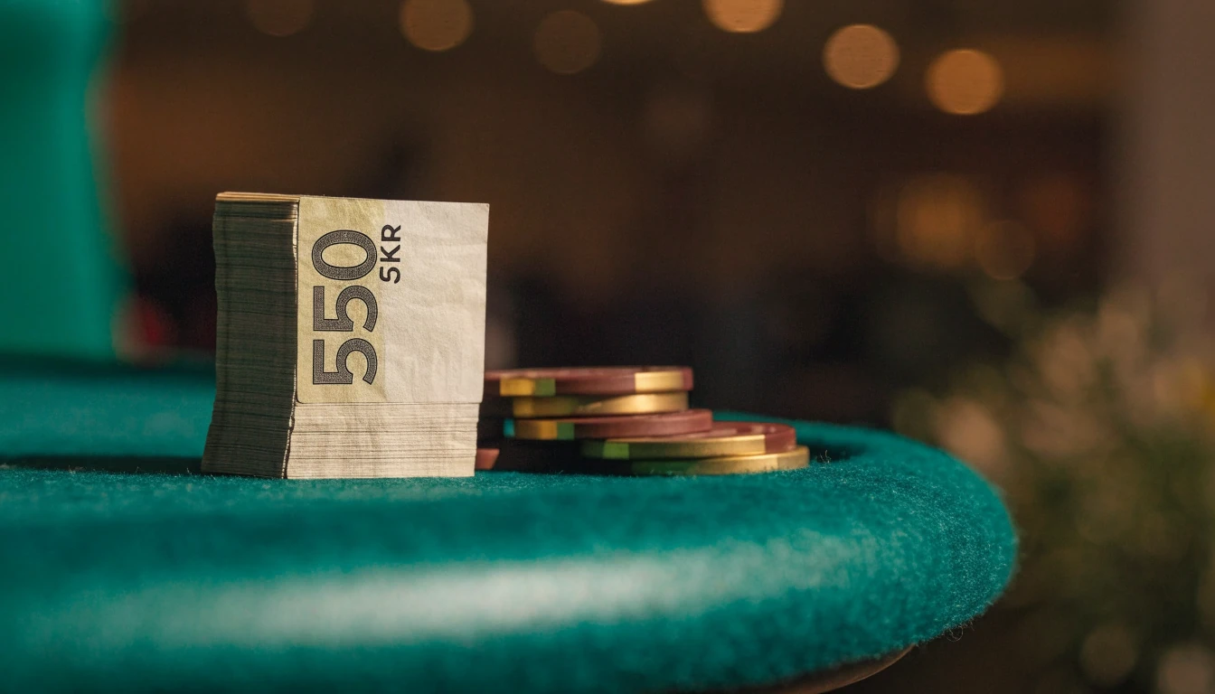 50 kr casinoer i Norge: innskudd og bonuser