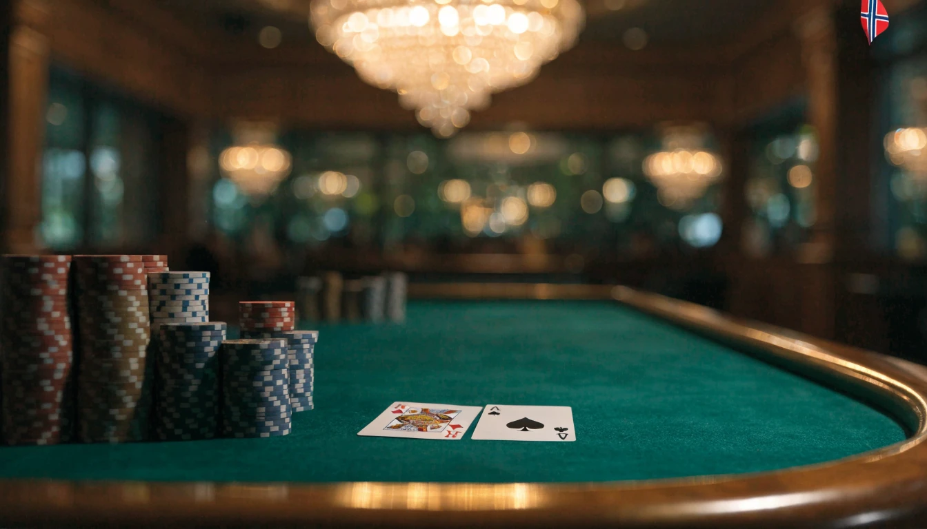 Casinoer med kortspill: blackjack, baccarat og poker