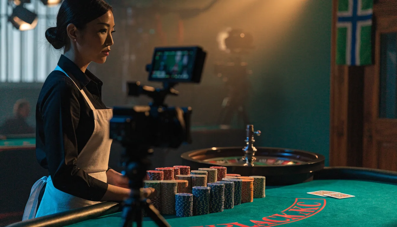Live blackjack i Norge: slik fungerer dealerbordet